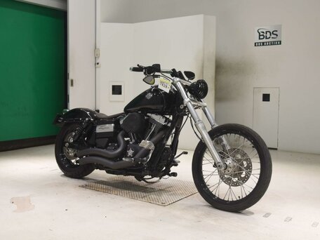 2014 Harley-Davidson Dyna Wide Glide, чёрный, 950000 рублей, вид 3