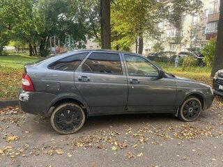2008 Lada (ВАЗ) Priora I, чёрный, 185900 рублей, вид 4