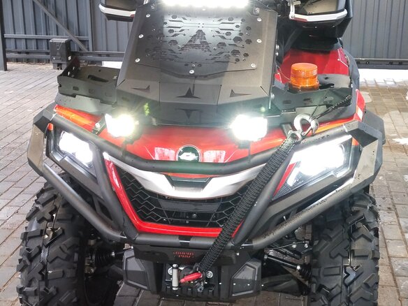 2024 Sharmax Force 1100, красный, 1100000 рублей - вид 13