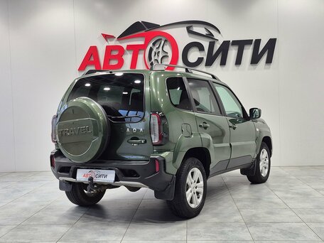 2021 Lada (ВАЗ) Niva, зелёный, 895000 рублей, вид 4
