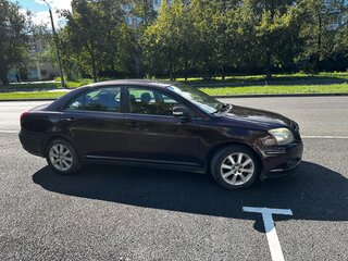2008 Toyota Avensis II Рестайлинг, красный, 499000 рублей, вид 2