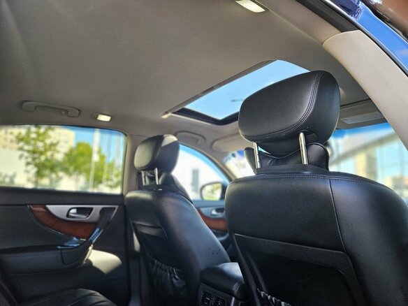 2014 Infiniti QX70, синий - вид 13