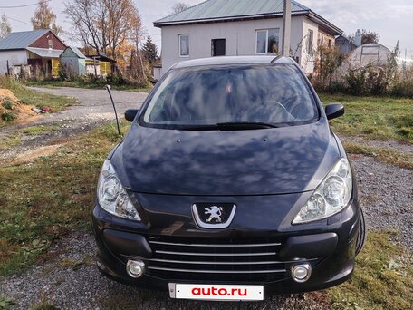 2005 Peugeot 307 I, чёрный, 350000 рублей, вид 3