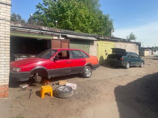 1991 Volkswagen Passat B3, красный, 85000 рублей, вид 5