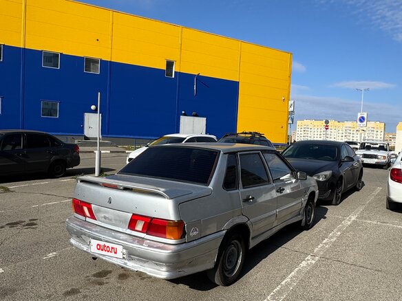 2004 Lada (ВАЗ) 2115, серебристый, 65000 рублей - вид 5