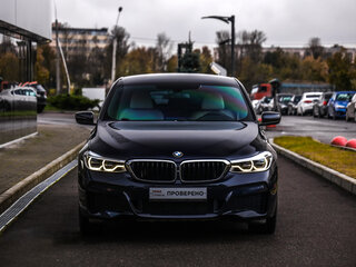 2017 BMW 6 серии Gran Turismo 630d xDrive IV (G32), чёрный, 3799000 рублей, вид 4