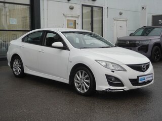 2010 Mazda 6 II (GH) Рестайлинг, белый, 905000 рублей, вид 3