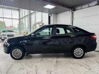 2019 Lada (ВАЗ) Granta I Рестайлинг, чёрный, 629000 рублей, вид 3