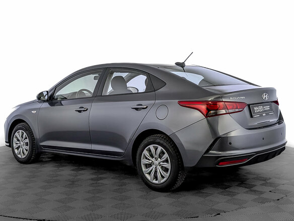 2021 Hyundai Solaris II Рестайлинг, серый - вид 6