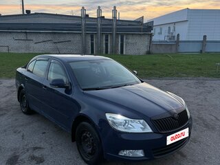 2011 Skoda Octavia II (A5) Рестайлинг, синий, 630000 рублей, вид 4