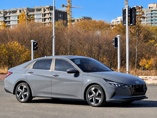 2022 Hyundai Elantra VII (CN7), серый, 1740000 рублей, вид 2