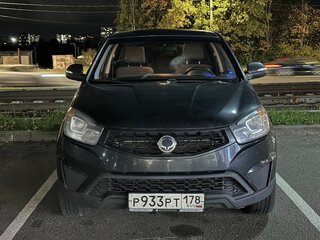 2013 SsangYong Actyon II Рестайлинг, чёрный, 719000 рублей, вид 2