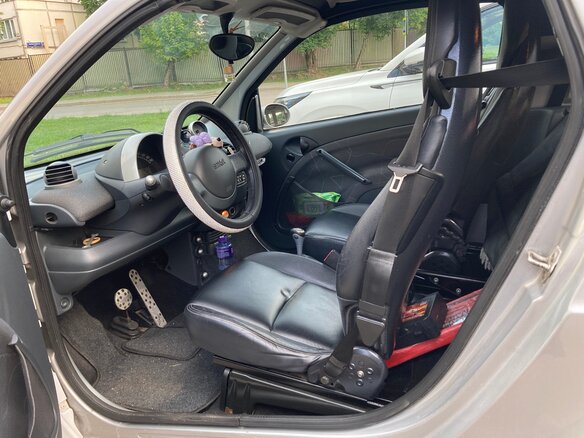 2002 Smart Fortwo City-Cabrio I, серебристый - вид 9