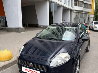 2009 Fiat Punto III Grande Punto, синий, 300000 рублей, вид 2