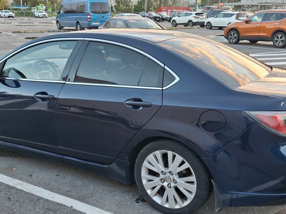 2008 Mazda 6 II (GH), синий - вид 6