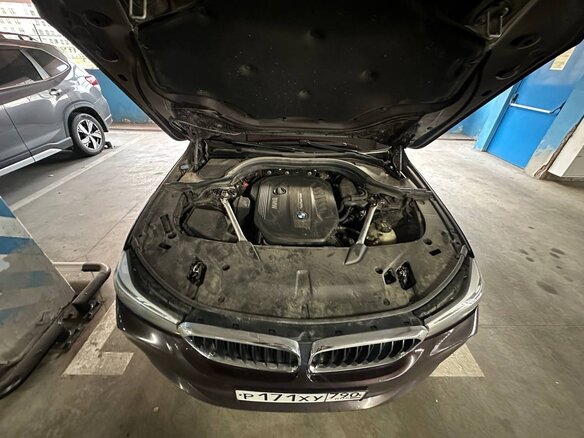 2018 BMW 6 серии Gran Turismo 630d IV (G32), красный, 3300000 рублей - вид 15