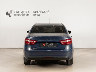 2019 Lada (ВАЗ) Vesta I, синий, 785200 рублей, вид 4
