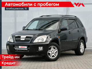 2007 Chery Tiggo (T11) I, чёрный, 340000 рублей, вид 1