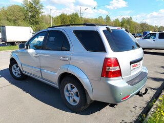 2007 Kia Sorento I Рестайлинг, серебристый, 1350000 рублей, вид 4
