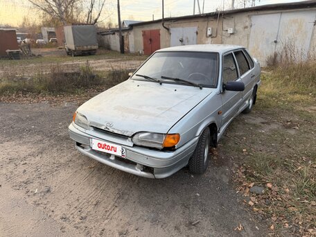 2002 Lada (ВАЗ) 2115, серебристый, 35000 рублей, вид 2