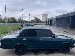 2007 Lada (ВАЗ) 2107, зелёный, 70000 рублей, вид 4