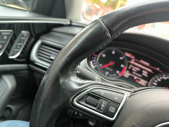 2013 Audi A6 IV (C7), коричневый, 2100000 рублей - вид 12
