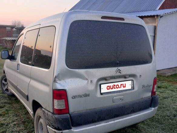 2008 Citroen Berlingo I Рестайлинг, серый, 460000 рублей - вид 5