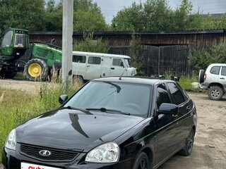 2014 Lada (ВАЗ) Priora I Рестайлинг, чёрный, 880000 рублей, вид 1