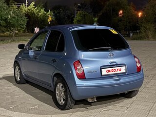 2007 Nissan Micra III (K12), синий, 460000 рублей, вид 4