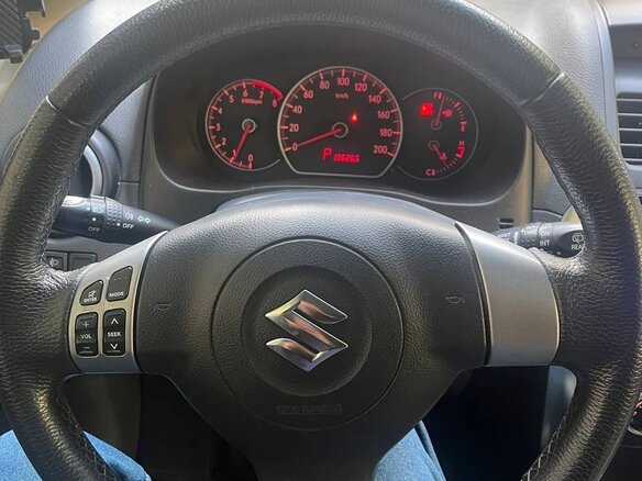 2008 Suzuki SX4 I (Classic), красный - вид 19
