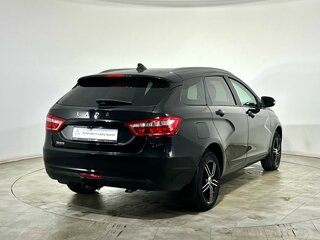 2018 Lada (ВАЗ) Vesta SW I, чёрный, 1000000 рублей, вид 4