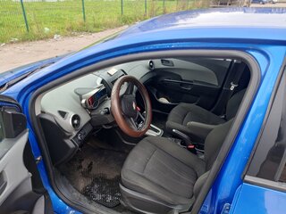 2014 Chevrolet Aveo II, синий, 640000 рублей, вид 4