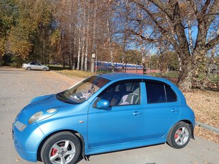 2002 Nissan March III (K12), голубой, 330000 рублей, вид 4