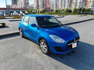 2021 Suzuki Swift V Рестайлинг, синий, 1250000 рублей, вид 2