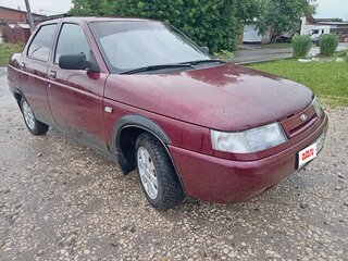 2005 Lada (ВАЗ) 2110, красный, 95000 рублей, вид 2