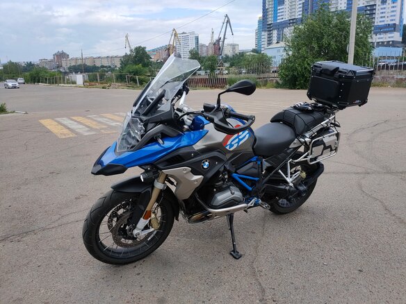 2017 BMW R 1200 GS, синий, 1400000 рублей - вид 8