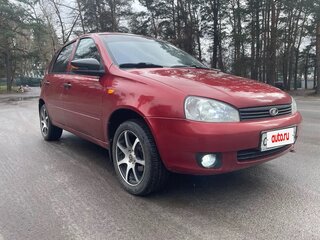 2012 Lada (ВАЗ) Kalina I, красный, 380000 рублей, вид 3
