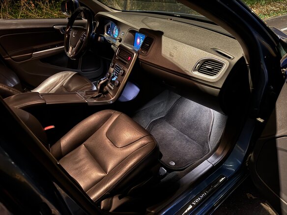 2014 Volvo S60 II Рестайлинг, голубой - вид 15