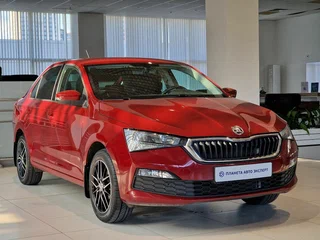2020 Skoda Rapid II, красный, 1430000 рублей, вид 3