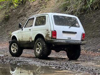 2003 Lada (ВАЗ) 2121 (4x4) I Рестайлинг, белый, 300000 рублей, вид 2