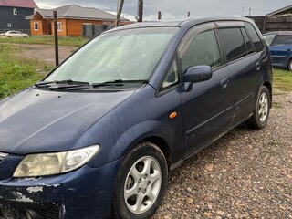 2001 Mazda Premacy I (CP), синий, 280000 рублей, вид 4