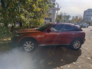 2007 Infiniti FX35 I (S50) Рестайлинг, оранжевый, 1347000 рублей, вид 3