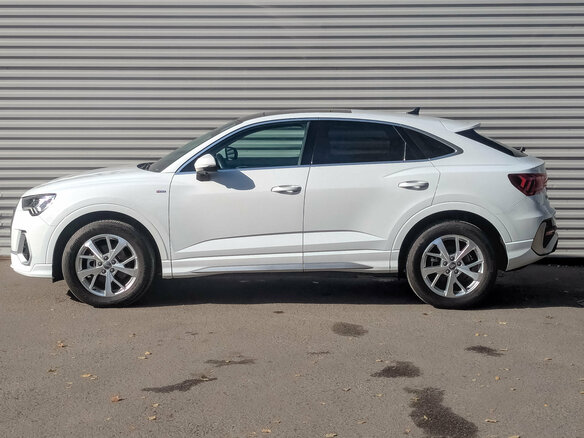 2021 Audi Q3 35 TFSI II (F3), белый - вид 8