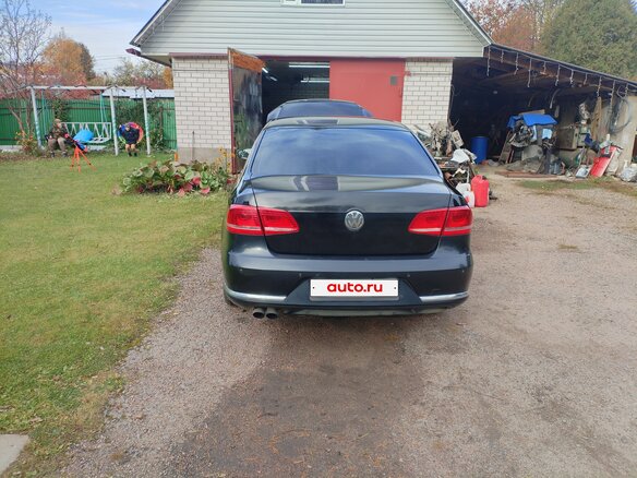 2012 Volkswagen Passat B7, чёрный, 800000 рублей - вид 2