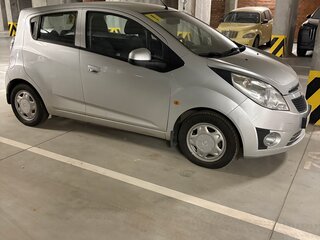 2012 Chevrolet Spark III, серебристый, 720000 рублей, вид 4