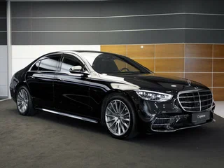 2021 Mercedes-Benz S-Класс 500 Long 4MATIC VII (W223), чёрный, 10000000 рублей, вид 4