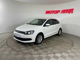2013 Volkswagen Polo V, белый, 750000 рублей, вид 1
