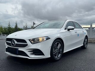 2022 Mercedes-Benz A-Класс 180 Long IV (W177) Рестайлинг, белый, 1680007 рублей, вид 1