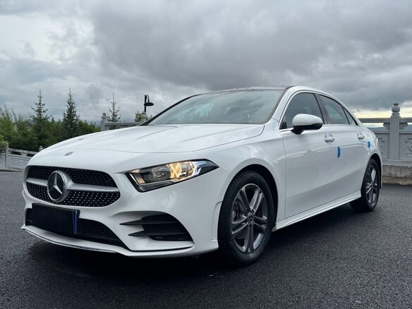 2022 Mercedes-Benz A-Класс 180 Long IV (W177) Рестайлинг, белый, 1680007 рублей