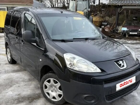2010 Peugeot Partner II, чёрный